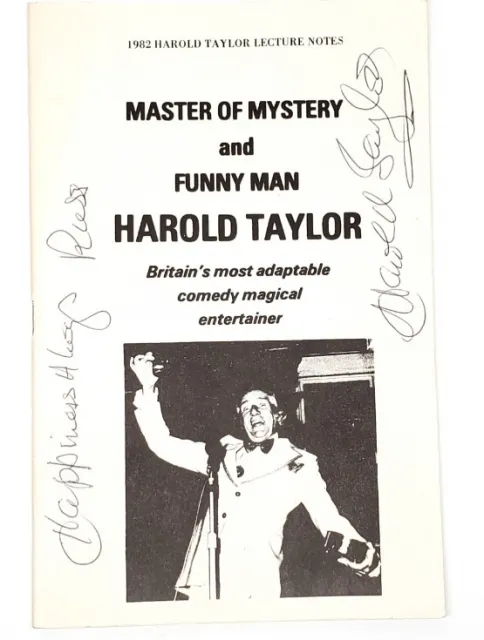 Lecture Notes 1982 by Harold Taylor - Click Image to Close
